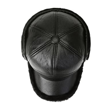 Vinterlue - Cap med øreklaffer Grå M