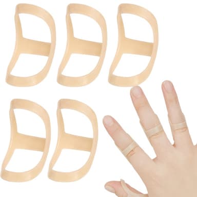 Fingerskinne for springfinger 5-pakk