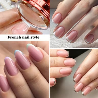 Stempelpute for nail art silikon Hvit