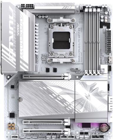 Gigabyte B850 A ELITE WF7 ICE hovedkort
