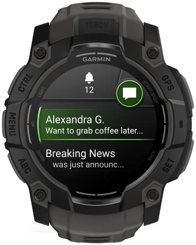 Garmin Instinct 3 smartwatch 50mm (black/charcoal)