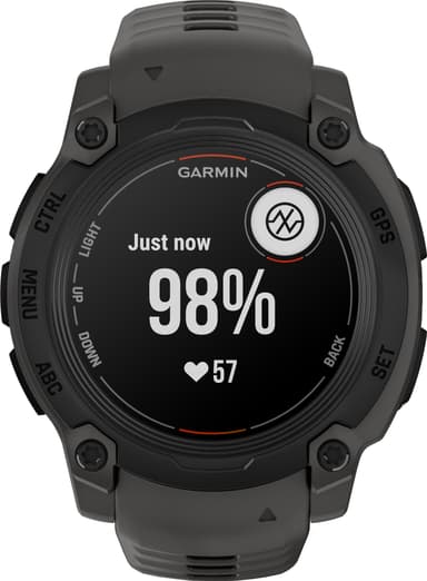 Garmin Instinct E smartklokke 40mm (sort/kull)