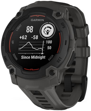 Garmin Instinct E smartklokke 45mm (sort/kull)