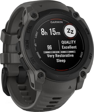 Garmin Instinct E smartklokke 40mm (sort/kull)