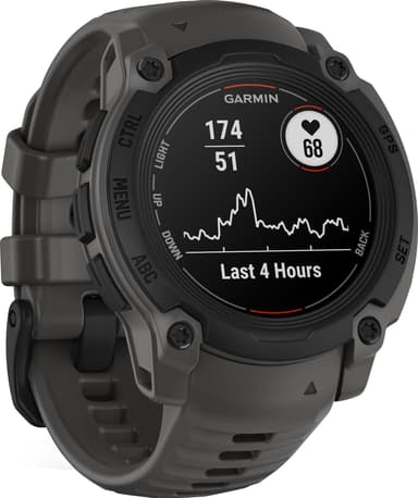 Garmin Instinct E smartklokke 40mm (sort/kull)
