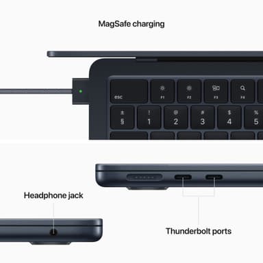 MacBook Air M2 CTO 16/1TB (midnatt)