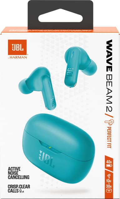 JBL Wave Beam 2 helt trådløse in-ear hodetelefoner (blå)