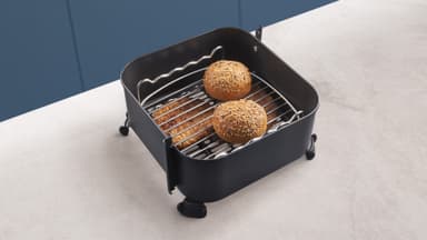 Philips To-lags-stativ med grillspyd for Airfryer 6.2L HD9920/00