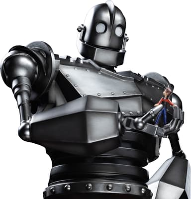 Iron Studios The Iron Giant actionfigur (Giant & Hogarth Hughes)