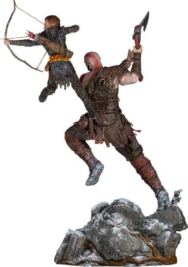 Iron Studios God of War actionfigur (Kratos & Atreus)