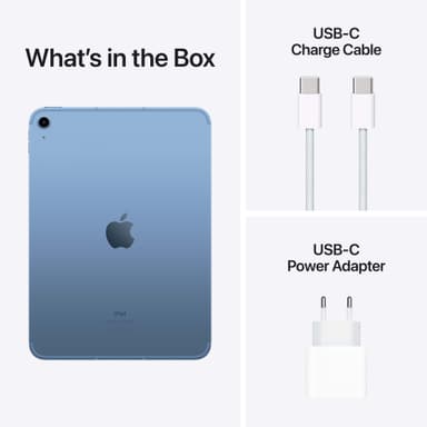 iPad 10,9" 256GB 5G (blå)