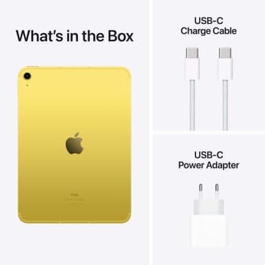 iPad 10,9" 256GB 5G (gul)