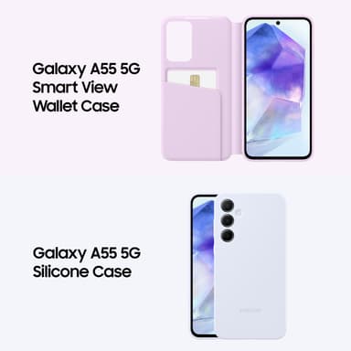 Samsung Galaxy A55 5G smarttelefon 8/256GB (gul)