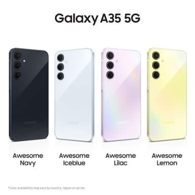 Samsung Galaxy A35 5G smarttelefon 6/128GB (lilla)