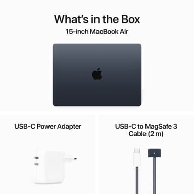 MacBook Air 15 M3/8GB/256GB (Midnight)