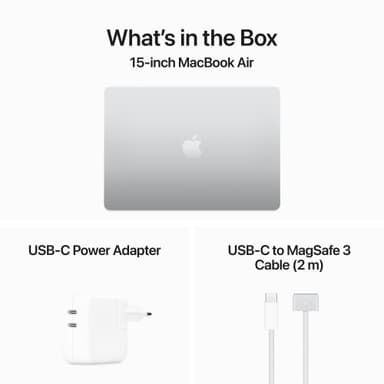MacBook Air 15 M3/8GB/256GB (Silver)