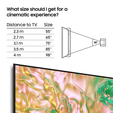 Samsung 43" DU8075 4K Smart-TV (2024)
