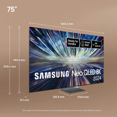 Samsung 75" QN900D 8K Neo QLED Mini LED Smart-TV (2024)