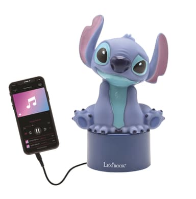 Disney’s Stitch 2-i-1 Nattlampe og Høyttaler.