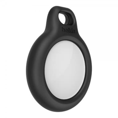Belkin AirTag Holder Secure Holder with Keyring 4-pakning Svart