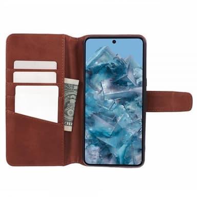 Nordic Covers Google Pixel 8 Pro Etui Essential Leather Maple Brown