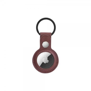 Onsala Apple AirTag Holder Kunstlæder Brun