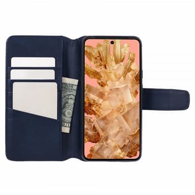 Nordic Covers Google Pixel 8 Etui Essential Leather Heron Blue