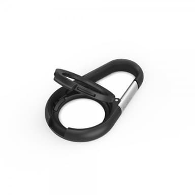 Belkin AirTag Holder Secure Holder with Carabiner Svart