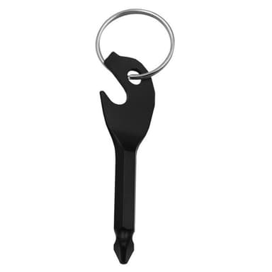Bærbar flaskeåpner Nøkkeldesign Mini Phillips skrutrekker