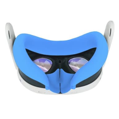 Meta Quest 3 VR Headset ansiktsmaske linsehette 2 vippehette Hvit