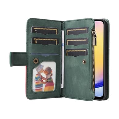 KS Lommebok-deksel til Samsung Galaxy A25 - Grønn