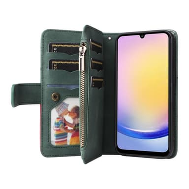 KS Lommebok-deksel til Samsung Galaxy A25 - Grønn