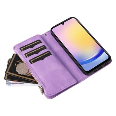 KS Lommebok-deksel til Samsung Galaxy A25 - Lilla