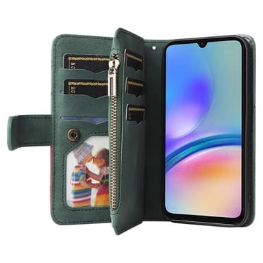 KS Lommebok-deksel til Samsung Galaxy A05s - Grønn