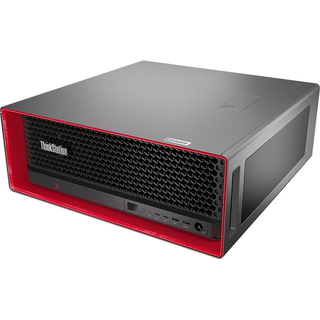 Lenovo ThinkStation P5 arbeidsstasjon 30GA000KMT (sort/rød)