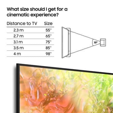 Samsung 50" DU7175 4K Smart-TV (2024)