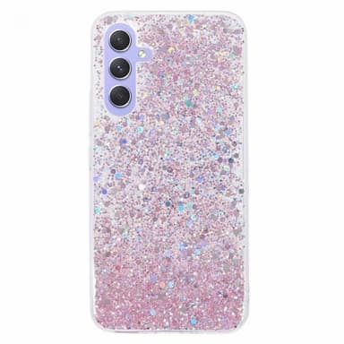 Nordic Covers Samsung Galaxy A34 5G Deksel Sparkle Series Blossom Pink