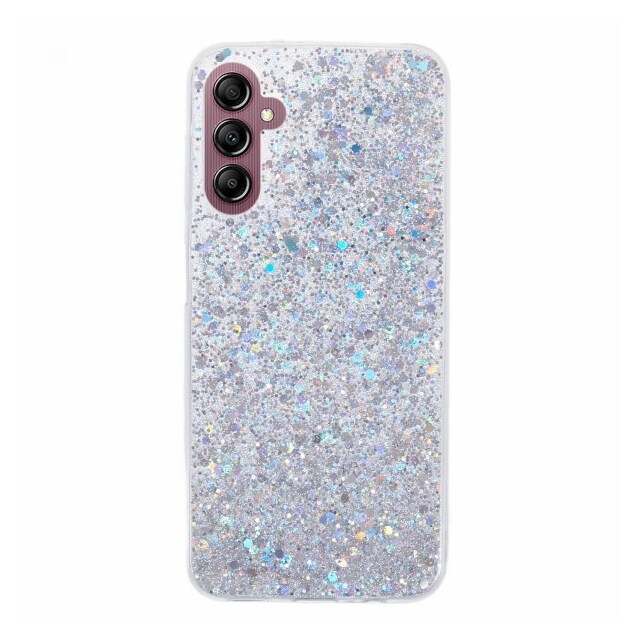Nordic Covers Samsung Galaxy A14 Deksel Sparkle Series Stardust Silver