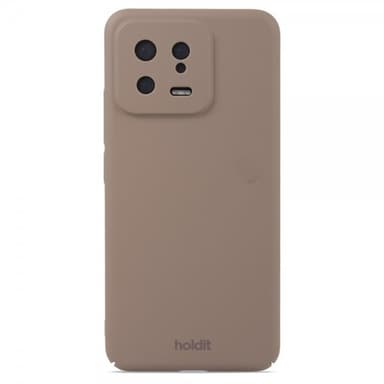 holdit Xiaomi 13 Deksel Slim Case Mocha Brown