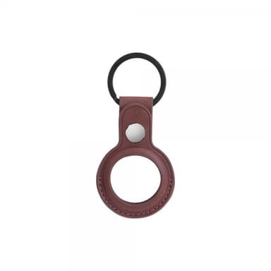 Onsala Apple AirTag Holder Kunstlæder Brun
