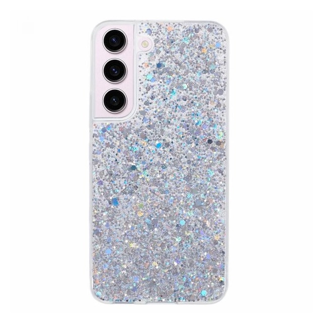 Nordic Covers Samsung Galaxy S22 Deksel Sparkle Series Stardust Silver