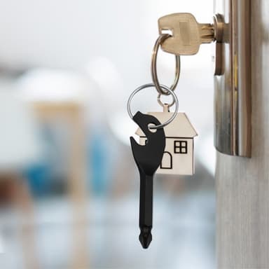 Bærbar flaskeåpner Nøkkeldesign Mini Phillips skrutrekker