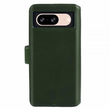 Nordic Covers Google Pixel 8 Etui Essential Leather Juniper Green