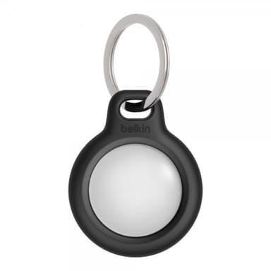 Belkin AirTag Holder Secure Holder with Keyring 4-pakning Svart