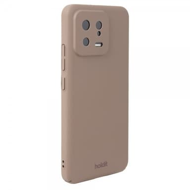 holdit Xiaomi 13 Deksel Slim Case Mocha Brown
