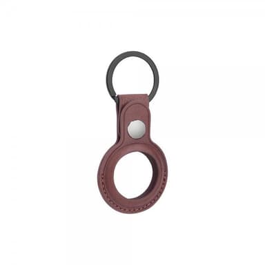 Onsala Apple AirTag Holder Kunstlæder Brun