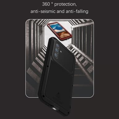 Love Mei Samsung Galaxy A54 5G Deksel Powerful Case Rød