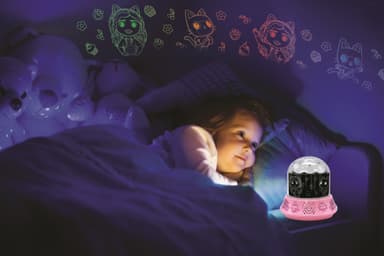 Gabby's Dukkehus Nattlampe Projektor med høyttaler.