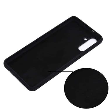 Liquid silikondeksel Samsung Galaxy A35 - Svart