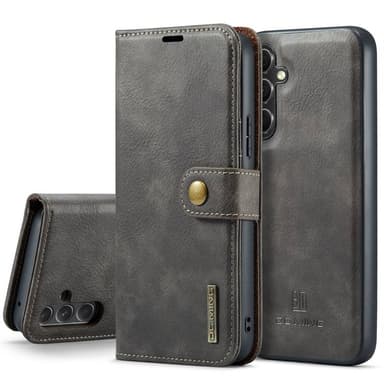 Mobil lommebok DG-Ming 2i1 Samsung Galaxy A35 - Grå